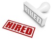 Hired Rubber Stamp