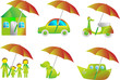 Insurance icons Insurance icons
