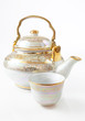 Porcelain tea pot