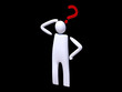 Stickman having a question Stickman having a question