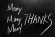 Many thanks