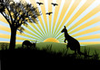 Vector: landscape landscape