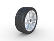 Illustration: Wheels set, 3D Wheels set, 3D