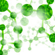 Vector: dna molecule, abstract background dna molecule, abstract background