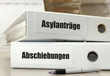 Asylanträge warten auf Bearbeitung