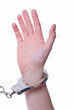 Hand und Handschellen