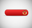 Red Valentine Button