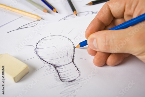 Foto: Eine Idee haben Eine Idee haben