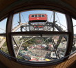 Foto: Aerial View from the Cabin of Prater Wheel. Vienna, Austria Aerial View from the Cabin of Prater Wheel. Vienna, Austria