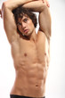 Muscular male model