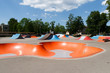 Empty skatepark