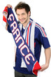 French football supporter French football supporter