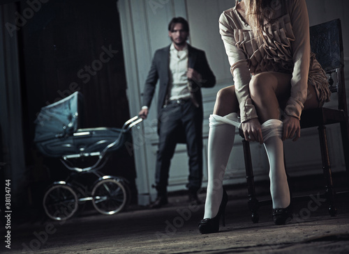 Photo: Woman seduces her husband Woman seduces her husband