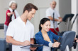 beratung im fitnessstudio