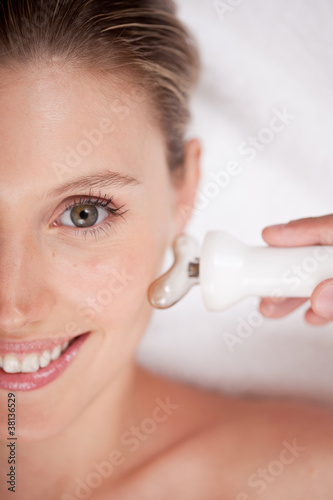 Photo: Attractive woman at the spa Attractive woman at the spa