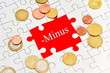 Minus geld euro