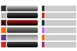 boutons menu site web