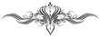 Kalligraphie, Herz, Krone, Ranke, vintage, black art
