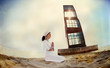 Yoga in the beach