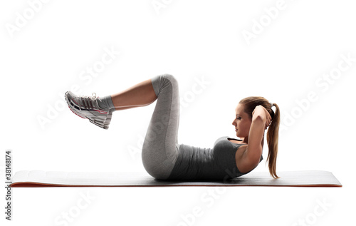 Photo: fitness woman fitness woman