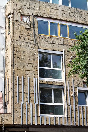 Foto: Wärmedämmung bei neuem Rohbau Wärmedämmung bei neuem Rohbau
