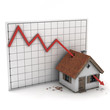 graph house arrow
