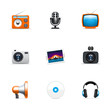 Media icons