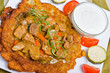 Hungarian potato pancake