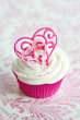 Valentine cupcake