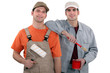 A team of painters
