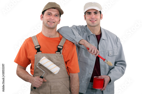 Photo: A team of painters A team of painters