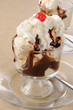 Ice cream sundae