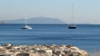 Voilier au mouillage au large de La Ciotat
