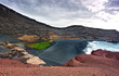 El Golfo, Lanzarote . Volcanic bay