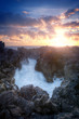 Coucher de soleil sur le Gouffre de La Réunion Coucher de soleil sur le Gouffre de La Réunion