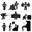 Rich Poor Success Failure Desperate Businessman
