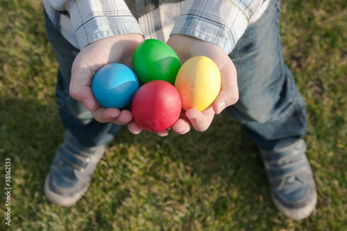 Photo: Easter eggs hunt Easter eggs hunt
