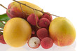 litchi, mangue