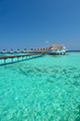 Maldive water villa