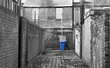Urban inner city alley Urban inner city alley