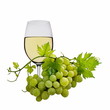 Weißwein,mit Weintrauben