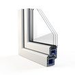 Illustration: Plastic Window profile Plastic Window profile