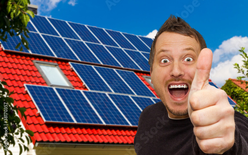 Photo: Solarenergie - Daumen hoch ! Solarenergie - Daumen hoch !