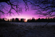 Sunrise in winter Sunrise in winter