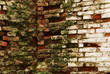 Old cracked wall Old cracked wall