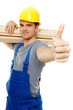 freundlicher handwerker