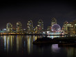 City of Vancouver and world of science at night. City of Vancouver and world of science at night.