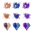 crushed eyeshadow