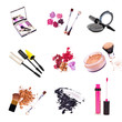 set of cosmetic products