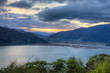 Sunset at the lake